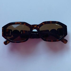 Versace Brown Multi Colour (Tortoise/Tea) Medusa Sunglasses